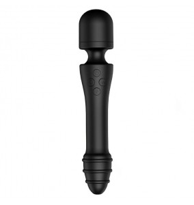 Japan A-ONE AIKA Denma Black Wand Massager Vibrator (Chargeable - Black)